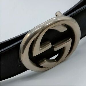 Gucci Belt  Black  Leather 1846508